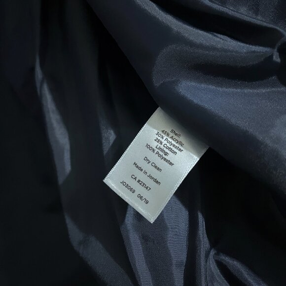 Talbots Navy Multi-Color Rainbow Confetti Tweed Blazer - Picture 14 of 14